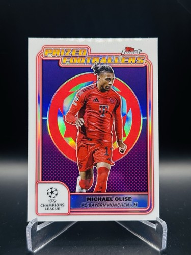 2024-25 Topps Finest - Michael Olise - Prized Footballers FC Bayern #PF-12 - Bild 1 von 2
