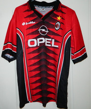 Men's Vintage AC Milan Soccer Jersey Size Large