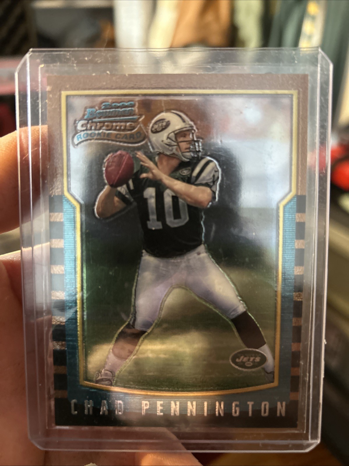 2000 Bowman Chrome - Chad Pennington #173 /499 (RC)