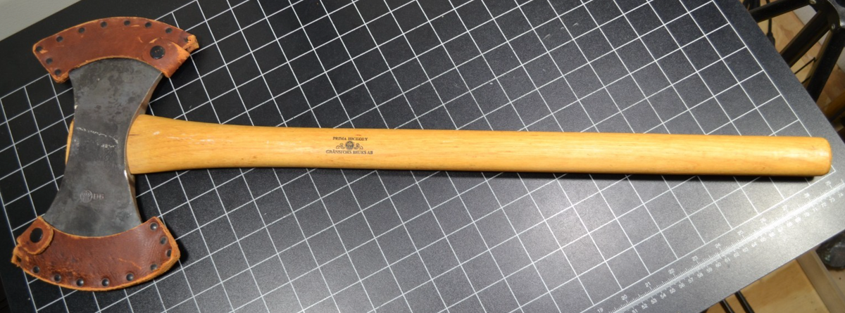 GRANSFORS BRUK - COMPETITION THROWING AXE - #490 - PRIMA HICKORY