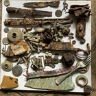 WW1 Somme Relics Ceramics, Buckles, Bands, Etc Military History