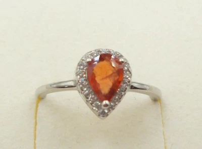 Saphir - Ring, Sterlingsilber 925, Größe 54/17,2 - Bild 1 von 4