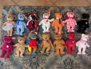 🔥COLLECTION LOT TY BEANIE BABIES BEARS VINTAGE LIMITED EDITION RARE ALL W/ TAGS