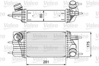 LadeluftküHler Valeo 818666 FüR Nissan NV200 Evalia Bus Pulsar C13 Juke Van F15