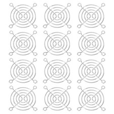 60mm Fan Finger Grill, 12 Pack Metal Grill Protector for 60mm