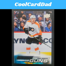 2022 Upper Deck Linus Hogberg Rookie Young Guns #479 Philadelphia Flyers