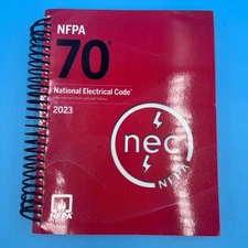 NFPA 70 2023 National Electrical Code Spiral Bound National Fire Protection NEW