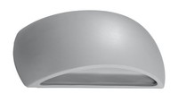 Wandleuchte Wandlampe Keramik Up Down Grau Indirekte Beleuchtung 32 Cm G9