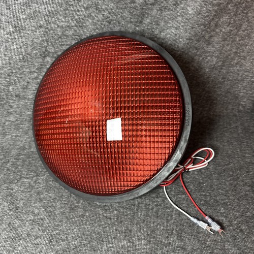LEOTEK 12" Red LED Traffic Signal Incandescent Look Ball TSL-12R-DT-A1 NOT USED!
