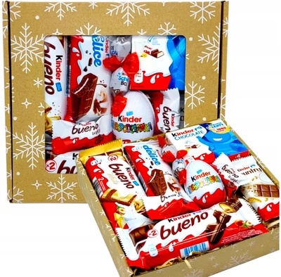 KINDER Confezione Regalo Caramelle Bambini XL Set Natale Nicola Confezione Regalo