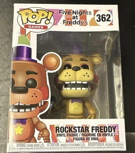 Funko Pop! Vinyl: Five Nights at Freddy's - Freddy Fazbear (Rockstar) #362