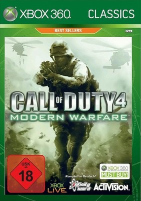 GW69a2 Call Of Duty 4 - Modern Warfare XBOX360 Neu & OVP