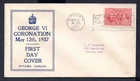 Canada - 1937 KGVI Coronation First Day Cover