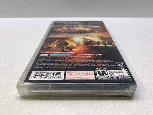 GOD OF WAR CHAINS OF OLYMPUS - SONY PSP - NEW SEALED NTSC-USA VERSION VERY RARE - Imagen 17 de 17