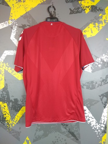 Denmark Jersey 2018 2019 Home MEDIUM Shirt Hummel ig93 - Picture 2 of 11