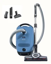 Miele Classic C1 Turbo Team PowerLine Canister Vacuum Cleaner Tech Blue SBAN0