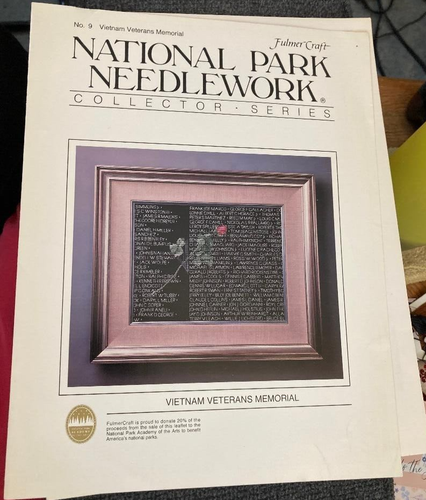 Vtg Rare National Park Needlework Collector Ser. Cr St/Nedlept Pattern 9 choices - Picture 35 of 37