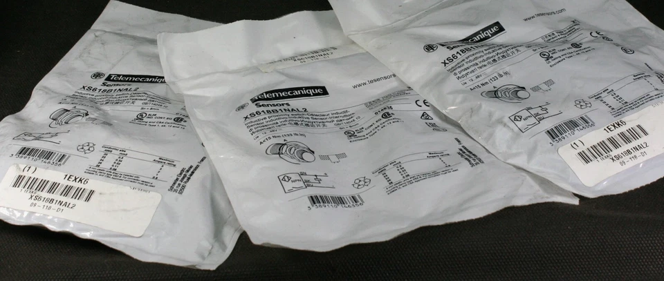 One (1) Telemecanique XS618B1NAL2 09-118-D1 Inductive Proximity Sensor NEW - Image 4 of 4