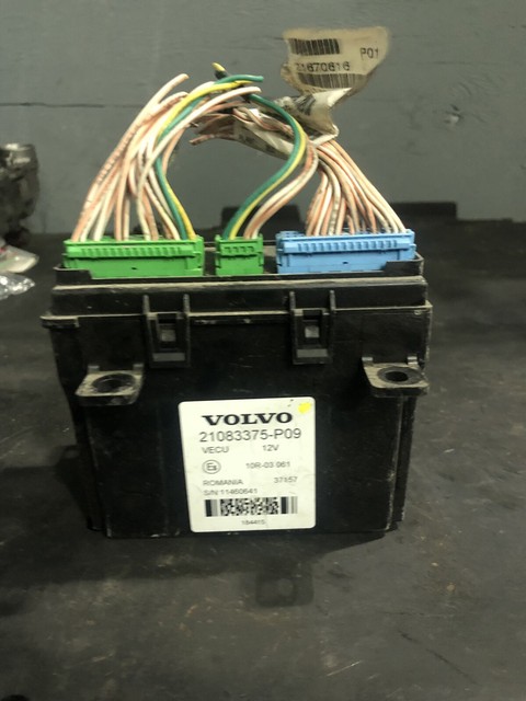Volvo vecu распиновка