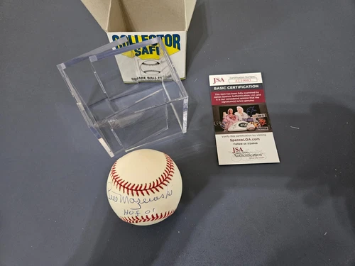 BILL MAZEROSKI "HOF 01" AUTOGRAPHED SIGNED OFFICIAL MLB BASEBALL - JSA COA -MINT