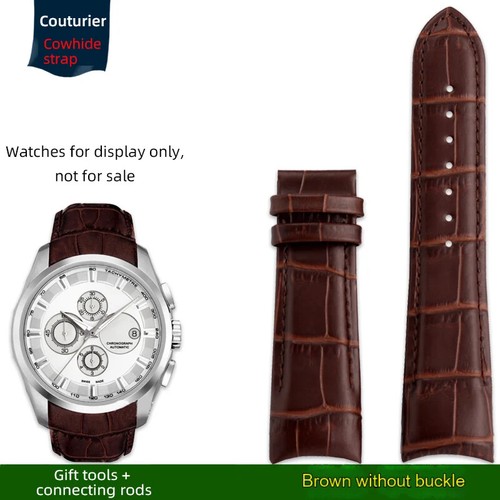 Per Tissot 1853 serie Couturier cinturino in pelle 22mm 23mm 24mm T035. - Foto 25 di 33