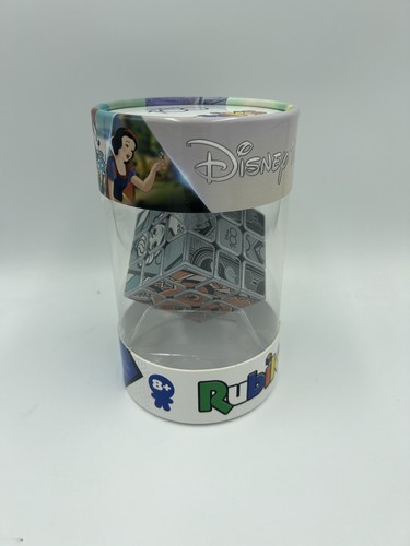 Rubik's Cube Disney 100th anniversary Metallic Platinum Finish 3x3 Cube NEW - Picture 8 of 11