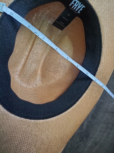 Men's FRYE Western Casual Breathable Cowboy Straw Hat Aztec Pattern One Size - Picture 10 of 10