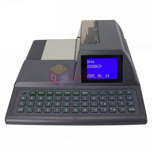 Intelligent Keyboard Check Printer English Electronic Bank Counter Check Printer - Picture 7 of 20