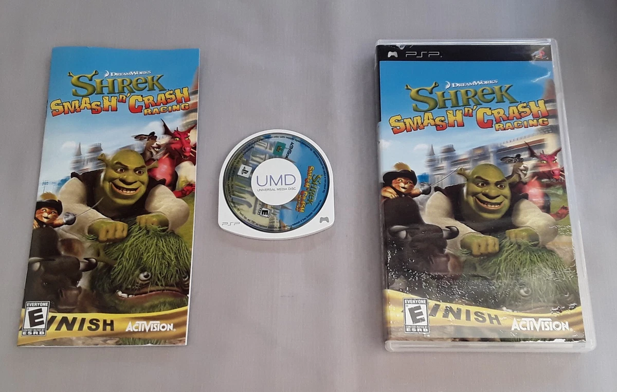 DreamWorks Shrek Smash n' Crash Racing - Sony PSP [Pre-Owned