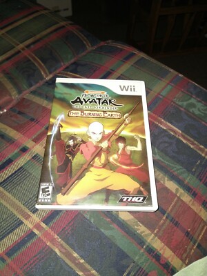 Avatar: The Last Airbender The Burning Earth Wii 2007 Complete video game
