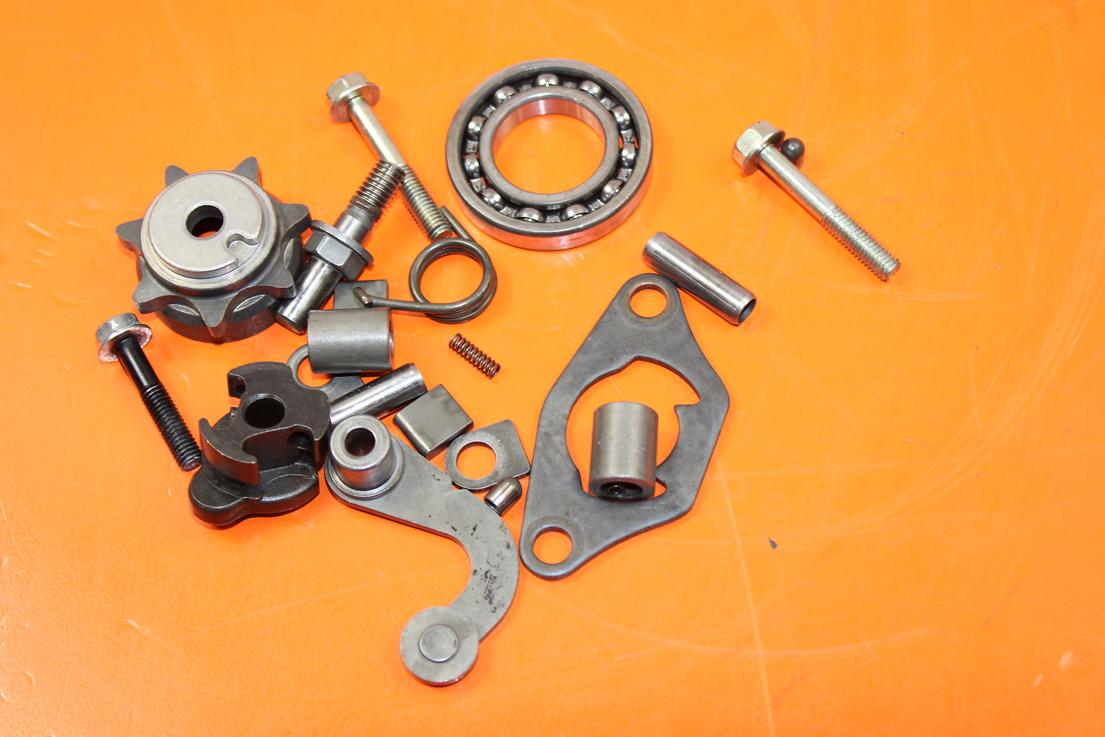 1986 HONDA TRX 350 4X4 SHIFT DRUM SHIFTER DETENT W BEARING & BOLTS eBay