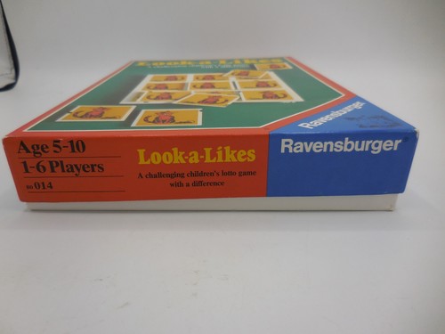 Vintage Ravensburger Look-a-Likes A Challenging Children's Lotto Game - Picture 2 of 9