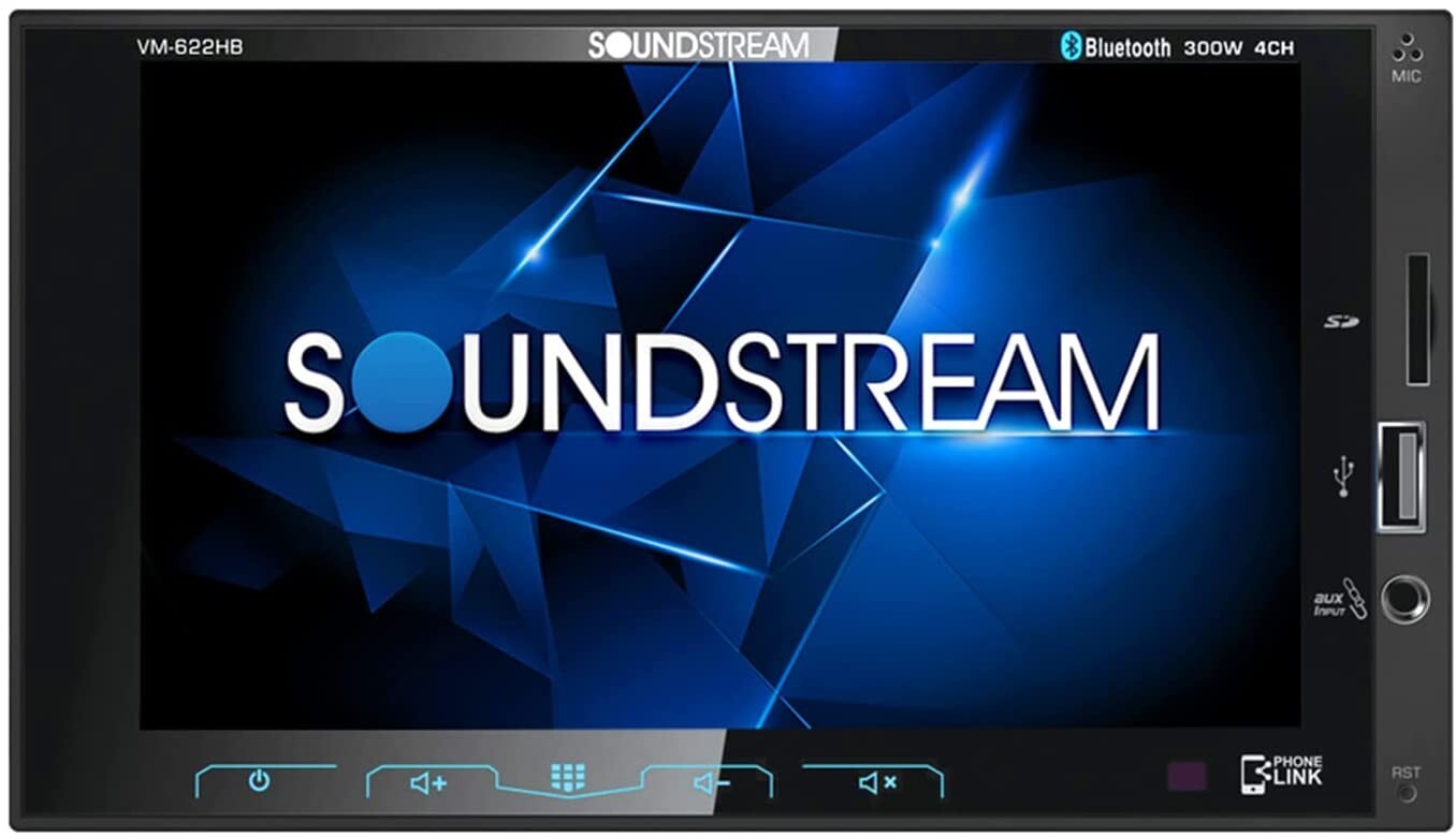 Soundstream 6.2" Media Car Stereo AM/FM Radio kit for 2007-2014 FJ Cruiser