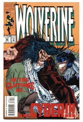 WOLVERINE #80 comic book 1993 first X-23 in test tube -Marvel VF