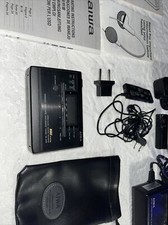 Aiwa Stereo Radio Cassette Recorder Hs-jx50 With All Manuals And Attachments