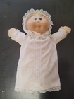 VTG Original 1978,1982 Cabbage Patch Preemie Doll w/ Blue Eyes & Blonde Tuft