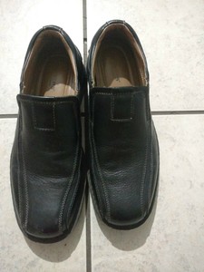 dockers mens black dress shoes