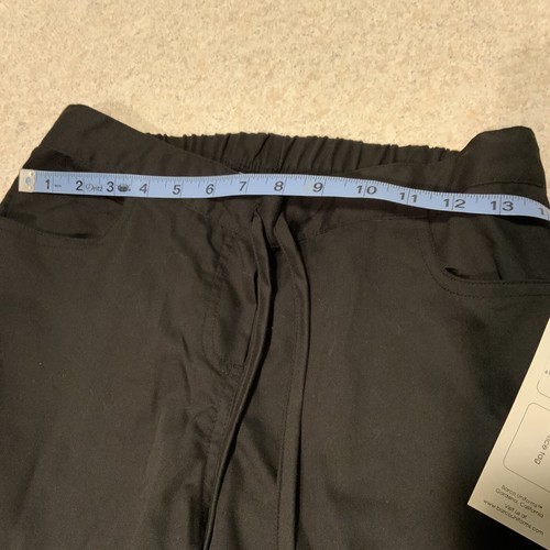 Greys Anatomy #4232 5 Pocket Drawstring Scrub Pants Women’s Sm Black NWT - Picture 5 of 7