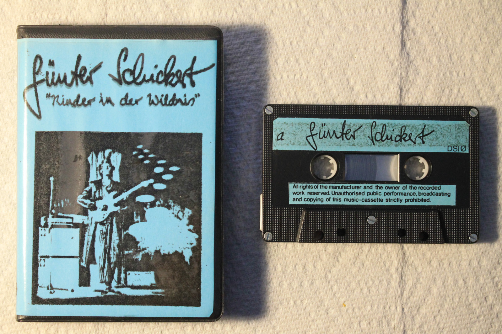 Günter Schickert - Kinder In Der Wildnis cassette experimental KRAUTROCK TESTED