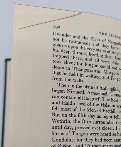 The Silmarillion by J.R.R. Tolkien - First American Edition First Printing w/Map - Picture 5 of 8