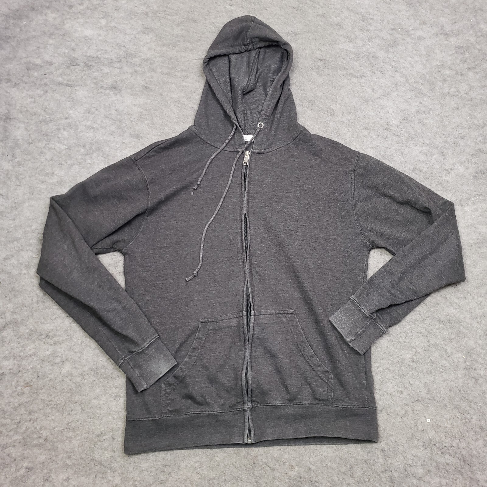 Delta Fleece Sweater Mens L Large Zip 