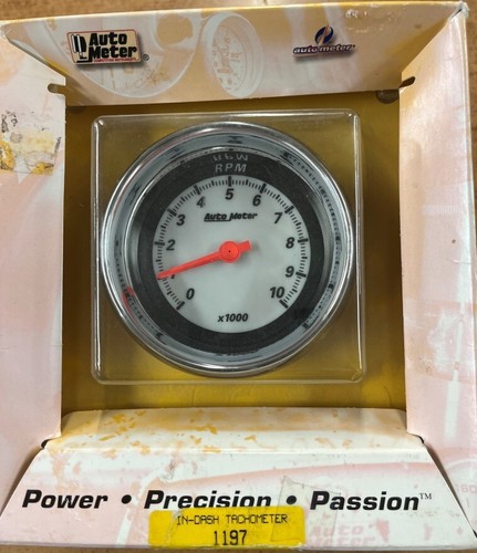 AutoMeter 1197 - MCX Series 3-3/8" Tachometer - 10000 RPM - Picture 2 of 4