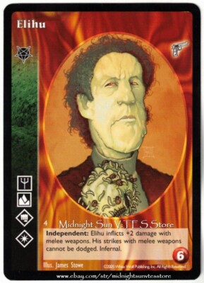 Elihu Baali Kindred Most Wanted V:TES VTES Vampire CCG