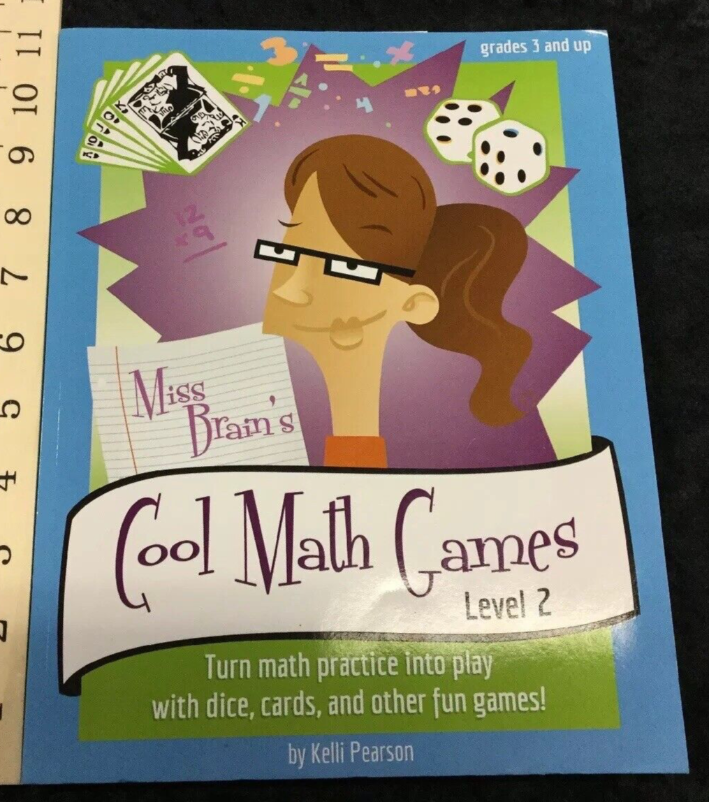 Miss Brain's Cool Math Games : Level 2 by Kelli Pearson (2013, Trade  Paperback) for sale online | eBay