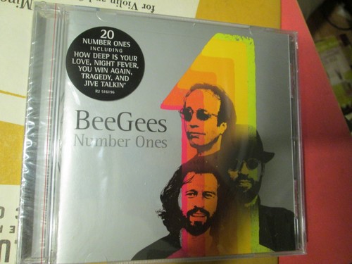 Bee Gees Zahl Eins CD VERSIEGELT Hype Aufkleber