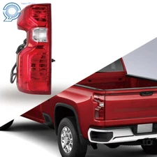Left Side Rear Tail Light Brake Lamp For 2019-2021 Chevy Silverado Clear Lens LH