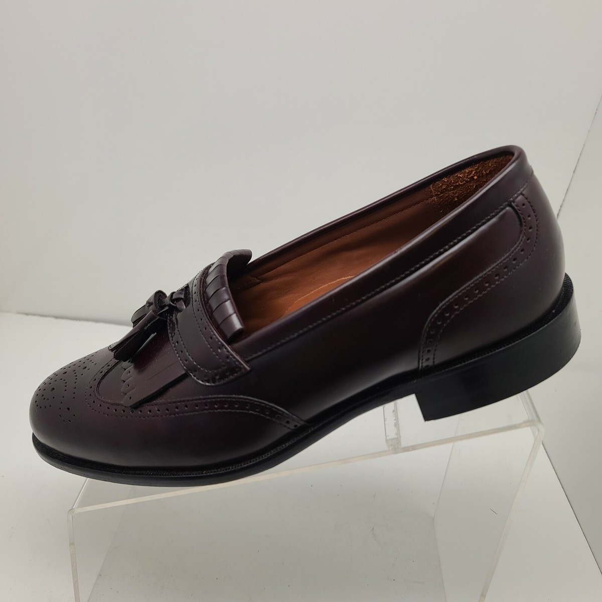 Bostonian Classics Burgundy Penny Loafer First Flex Dress 