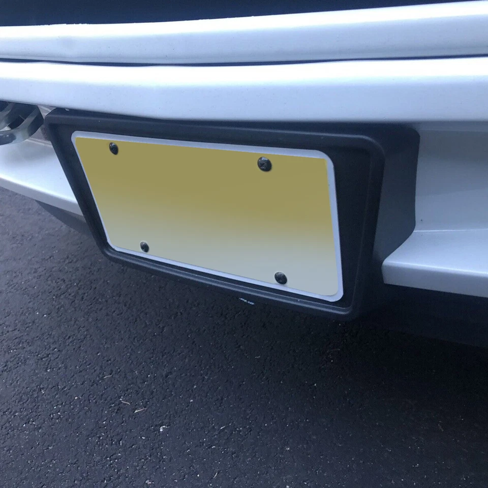 Fits 2007-2013 Chevy Silverado Front Bumper License Plate Tag Bracket Holder - Image 4 of 4