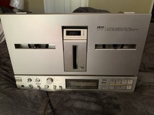 Akai Gx-77 7" 4 Track Reel To Reel Tape Recorder From Japan Good Working