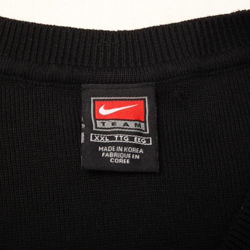 San Antonio Spurs Sweater Vest Mens 2XL Nike Team Black Embroidered NBA - Picture 7 of 15